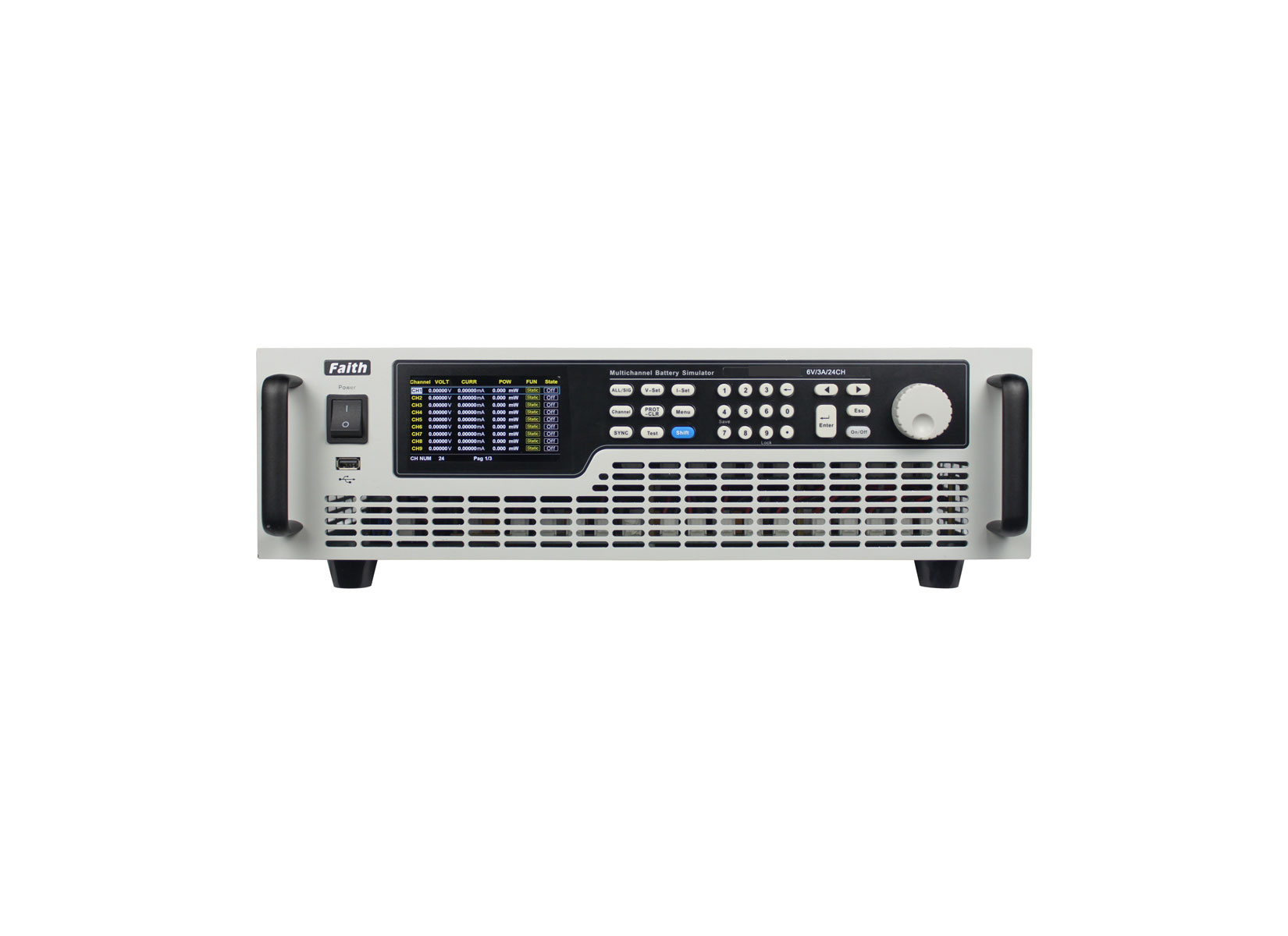 FT8331 series Multi-channel Battery simulator (30W,24 channels)